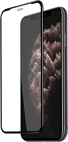 FLOLAB NanoArmour - Protector de pantalla para iPhone 11 XR ultra transparente, bloqueador de luz azul, el mejor vidrio templado para iPhone,