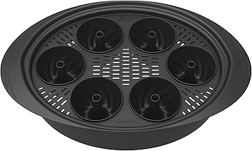 Wundermix - Gugelix Moule à Mini-Kouglof pour Thermomix Varoma • Moule à Gâteau pour Kouglof • Compatible avec TM6, TM5 & TM31 (Varoma en Plastique) • Accessoire Thermomix • Sans BPA