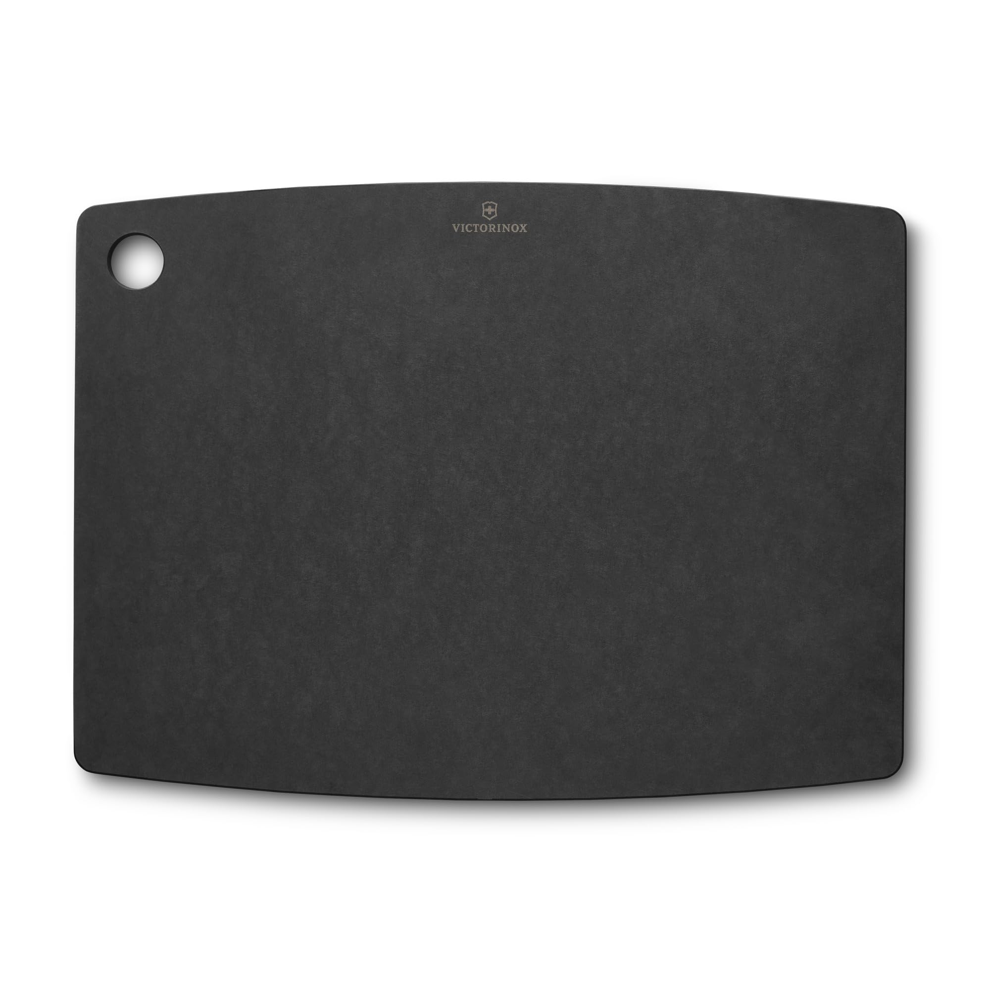 Victorinox Black Cutting Board M (44.4 X 33 X 0.6), Chopping Board For Carving Meat Or Vegetables, Dishwasher Safe,