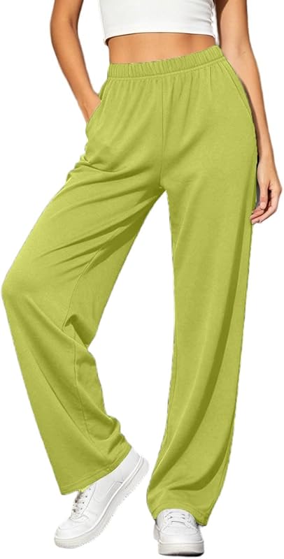 Womens Plus Size Jogger Elastic Waist Casual Pants