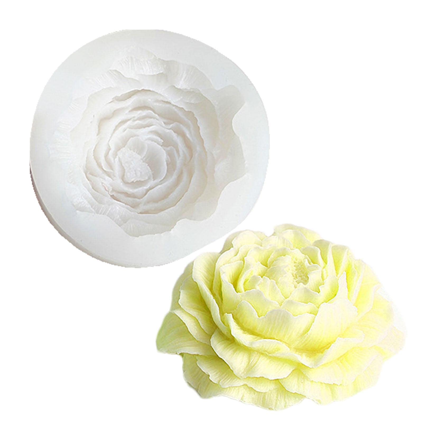 Silikonform Mit 9 Blumen-Mulden – Für Seife, Kerzen, Harz, Schokolade & Backen