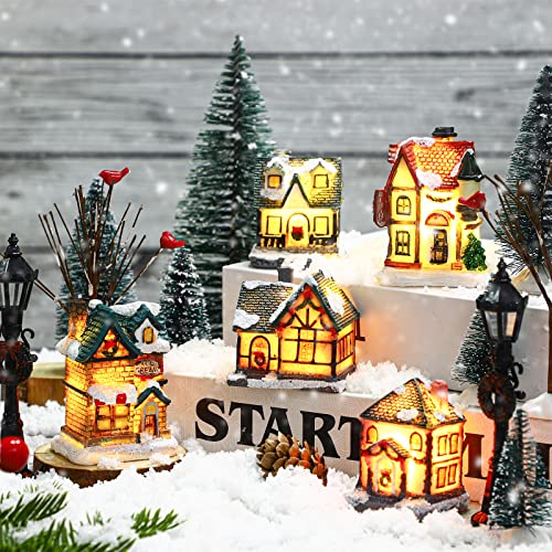 Winter village christmas decorations Clearance