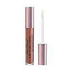 Too Faced Lip Injection Maximum Plump Extra Strength Lip Plumper Gloss | Hydrating, Volumizing, + Plumping, 0.14 Fl Oz, Ready For It (Midtone Nude)