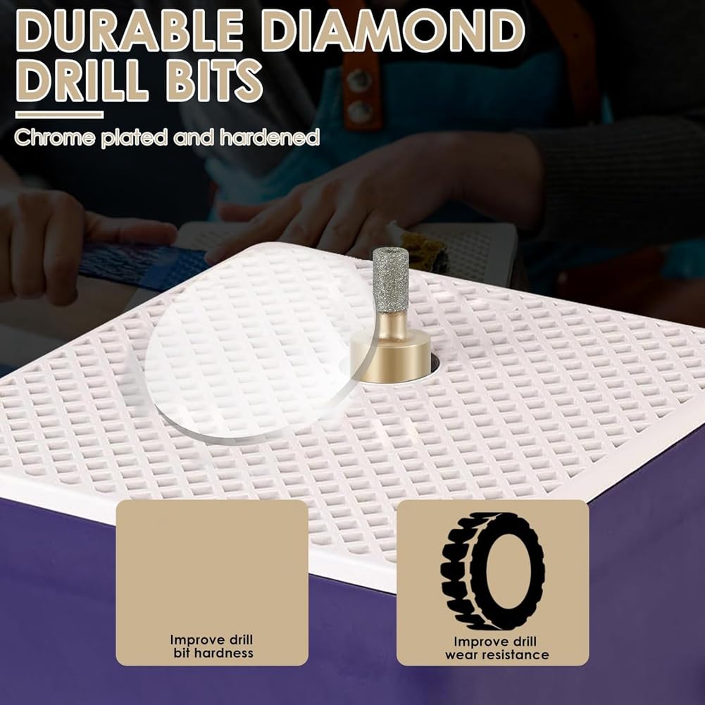 Meule 25 Mm A Verre - Meule Damant L'outl Pour Le Vtral Et La Mosaïque