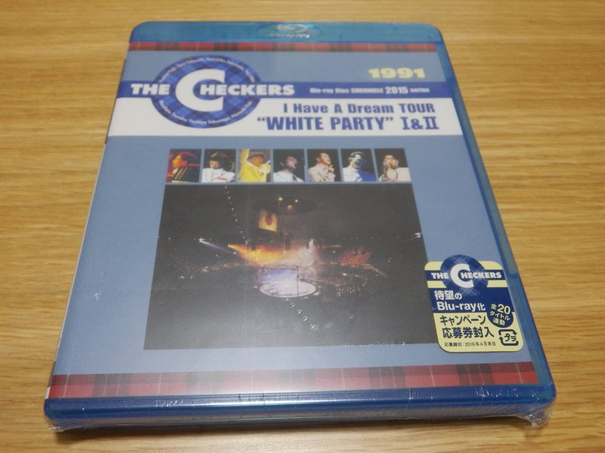 Amazon.co.jp: チェッカーズ Blu-Ray1991 I Have A Dream TOUR WHITE