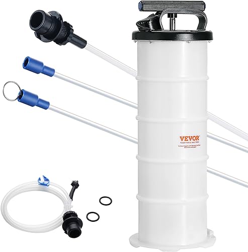 Bomba extractora manual de fluidos de 6.5L, extractor de líquido al vacío para cambiador de aceite, bomba de cambio de aceite para automoción,