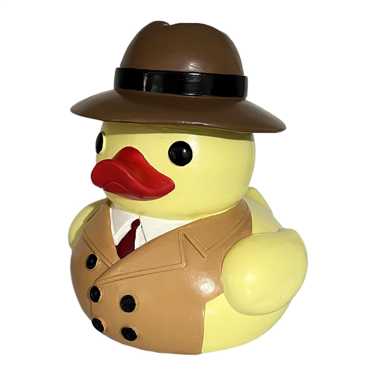 Banque monétaire pour Les : égayez votre salon avec ce canard décoratif en résine