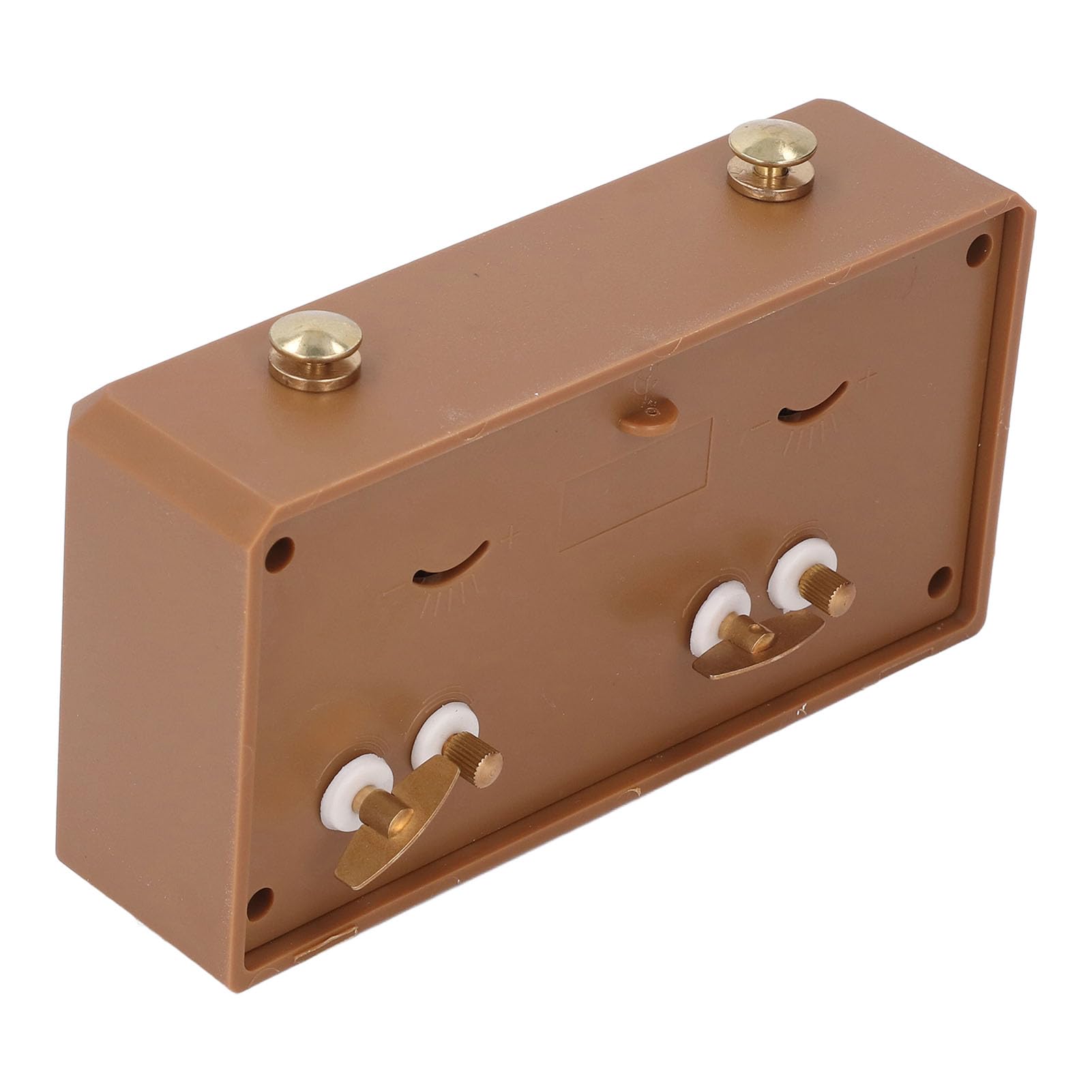 Minuterie D'échecs Analogique Professionnelle en Bois, Minuterie D'échecs, Horloge D'échecs Analogique, Jeu de société, Mécanique de Haute Précision pour Divers Jeux, Aucune
