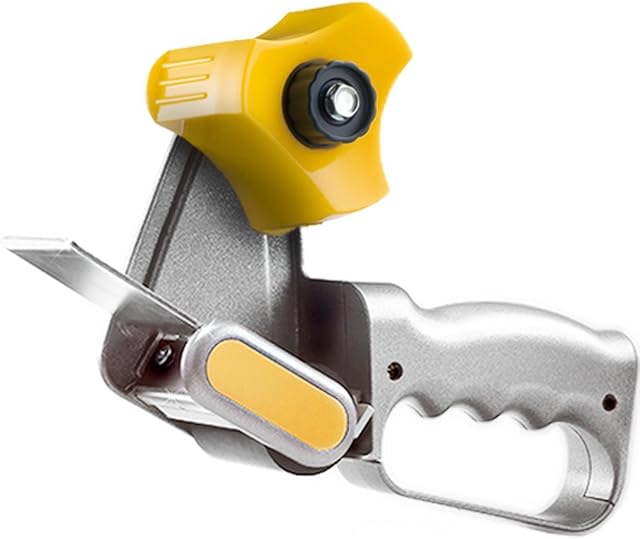 Excell RT-8296 Carton Sealing Dispenser with Retractable Blade: for Tape up to 2" Wide (Silver)
