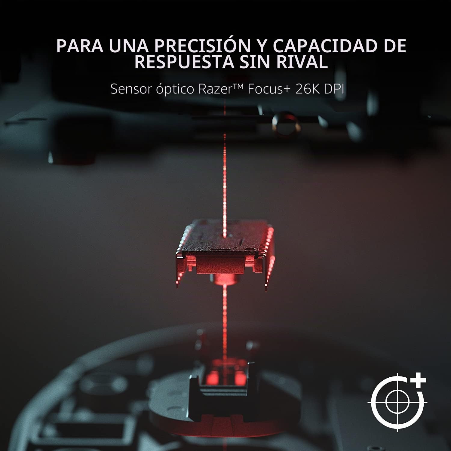 Razer Basilisk V3 - Ratón ergonómico Personalizable para Juegos con Interruptor de Mouse más rápido, Sensor óptico de 26K dpi (iluminación Chroma RGB, 11 Botones programables, Rueda de inclinación