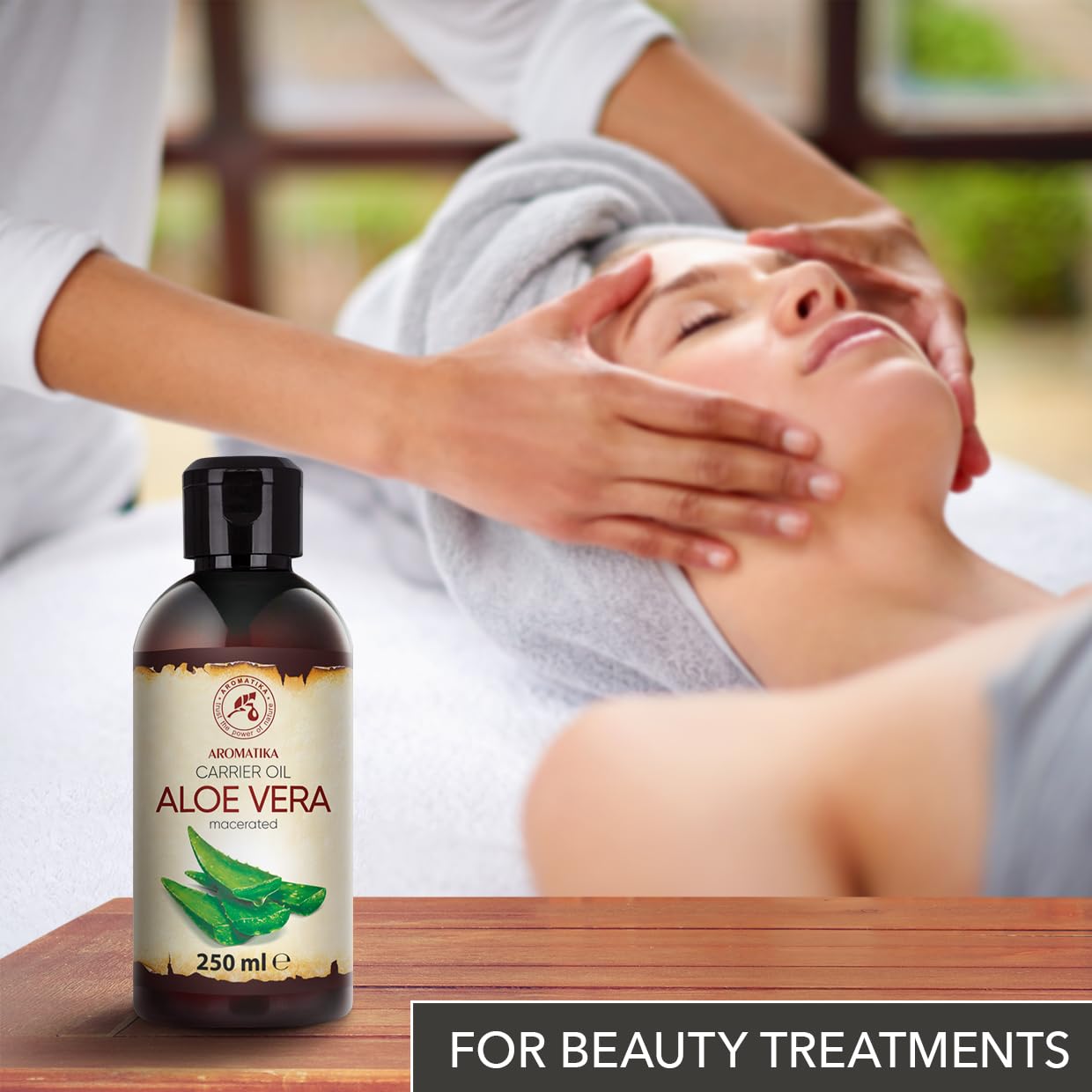 Aloe Vera Öl 250 ml - Aloe Barbadensis Leaf Extract - Basisöl - Rein & Natürlich - Trägeröl - Pflegeöl - Body Öl - für Hautpflege - Haare - Gesicht - Körperpflege