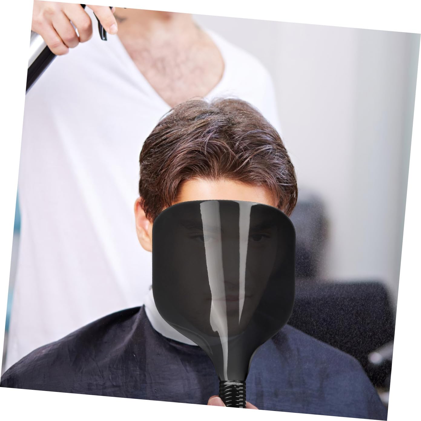 3 Teilige Haarmaske, Haarspray Gesichtsschutz, Haarspray Gesichtsmaskenschutz Für Den Barbershop, Haarspray Gesichtsmaskenabdeckung Für Den Barbershop, Haarschneideschutz,