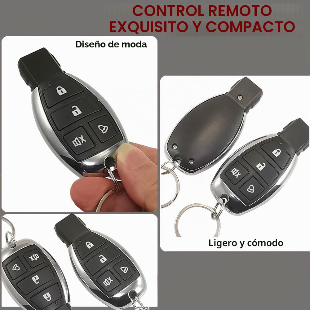 Dispositivo de alarma de coche UniV/e*rsal, dispositivo de alarma de coche, sistema de alarma de vibración para coche de 12 V, adecuado para coches de 12 V CC