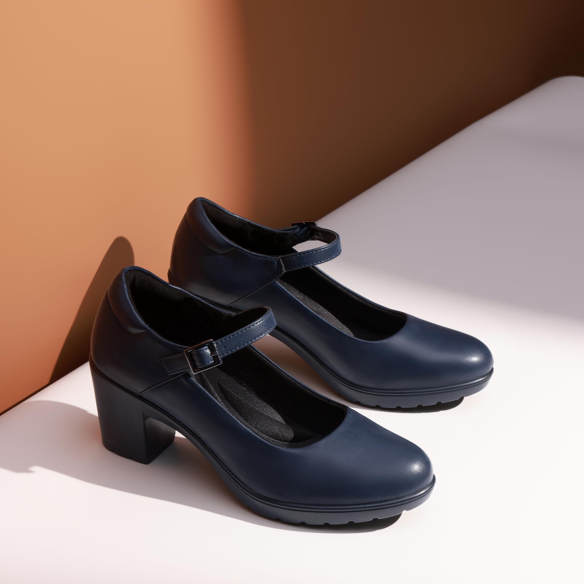 DREAM PAIRS Scarpe Décolleté con Tacco Alto Mary Jane Scarpe con Tacco Eleganti Comode da Donna