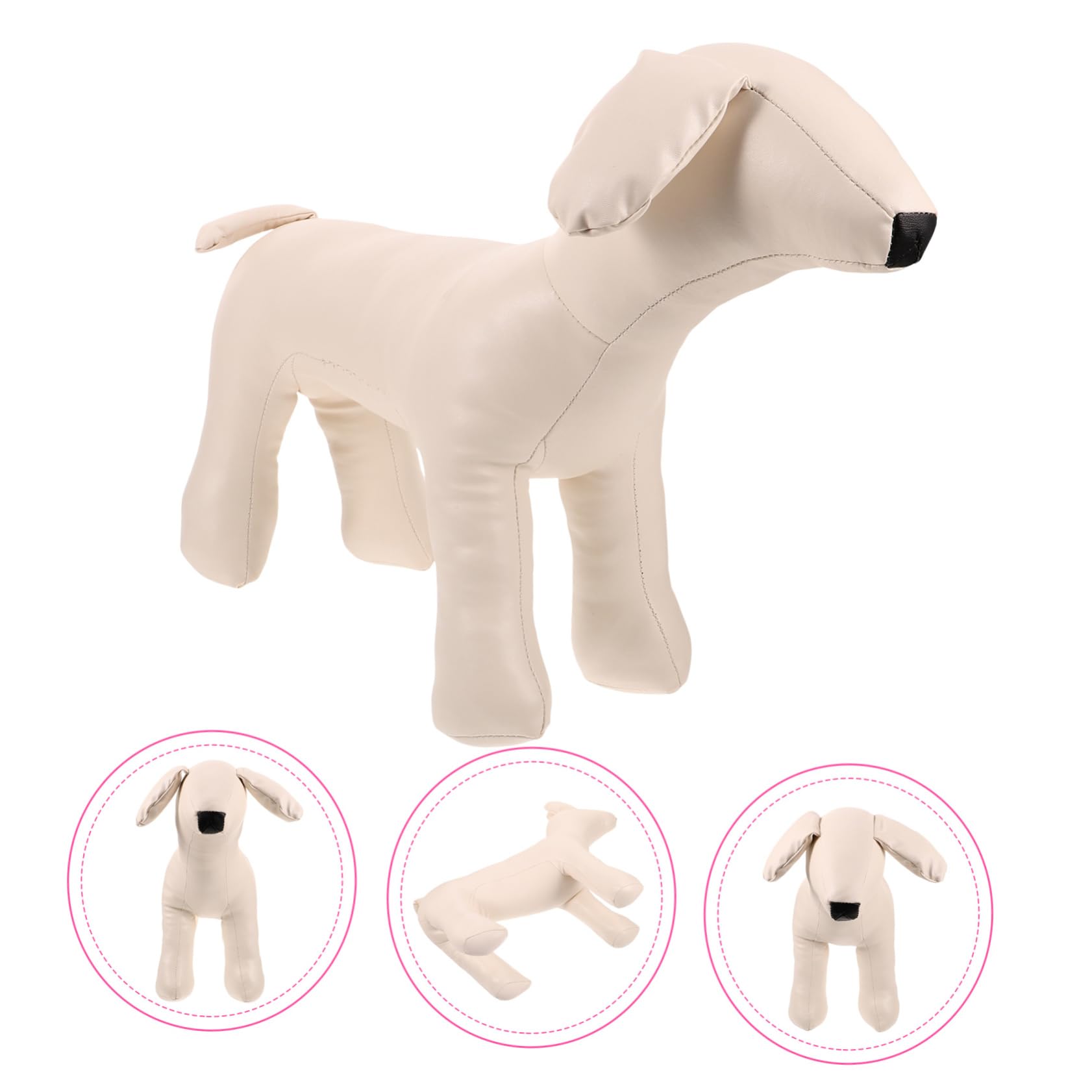 TOYANDONA Manichino Per PU Flessibile Realistico Per Esposizione Abbigliamento Per Animali Domestici Piccole Negozi