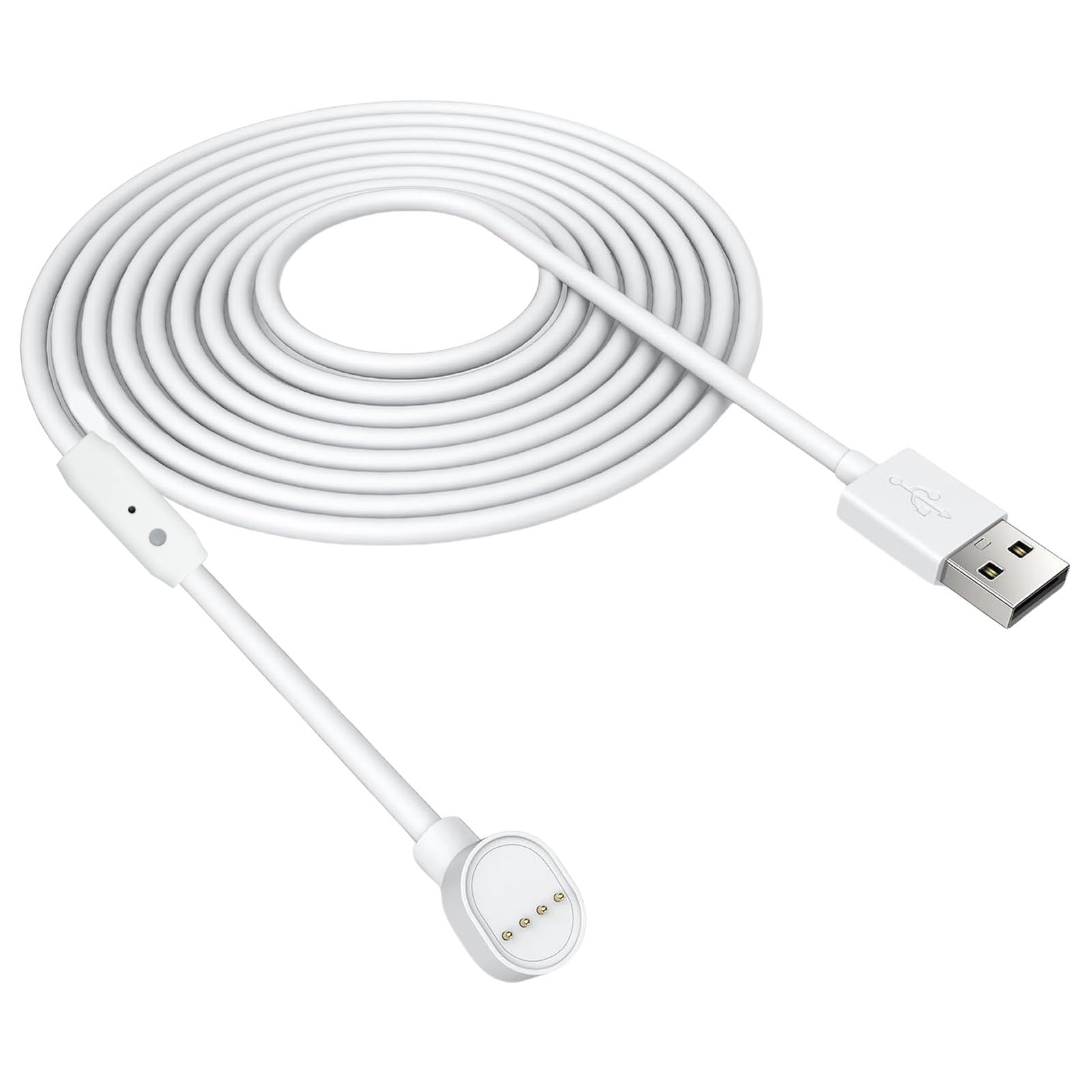 HGENAHGTF Sturdy Brass USB Charging Cable for NEST Cams with Strong Head for Continuous Charging 5.2m / 7.6m / 10m Length USB Extension Cable