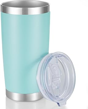 20 oz Tumblers Stainless Steel Tumbler with Lid, 1 Pack
