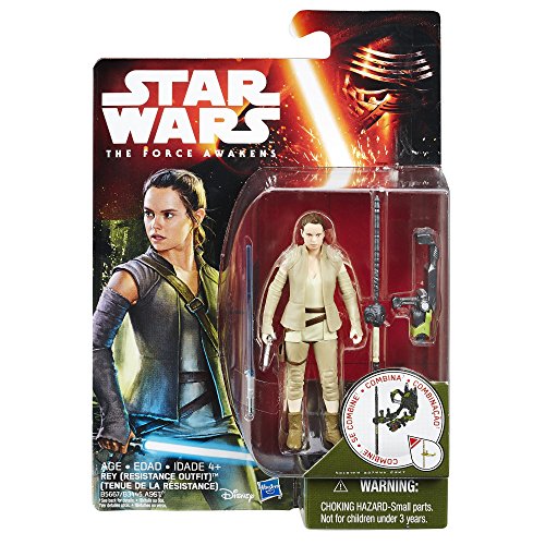 Star Wars: The Force Awakens 3.75 Inch Rey (Resistance Outfit) #TOP1