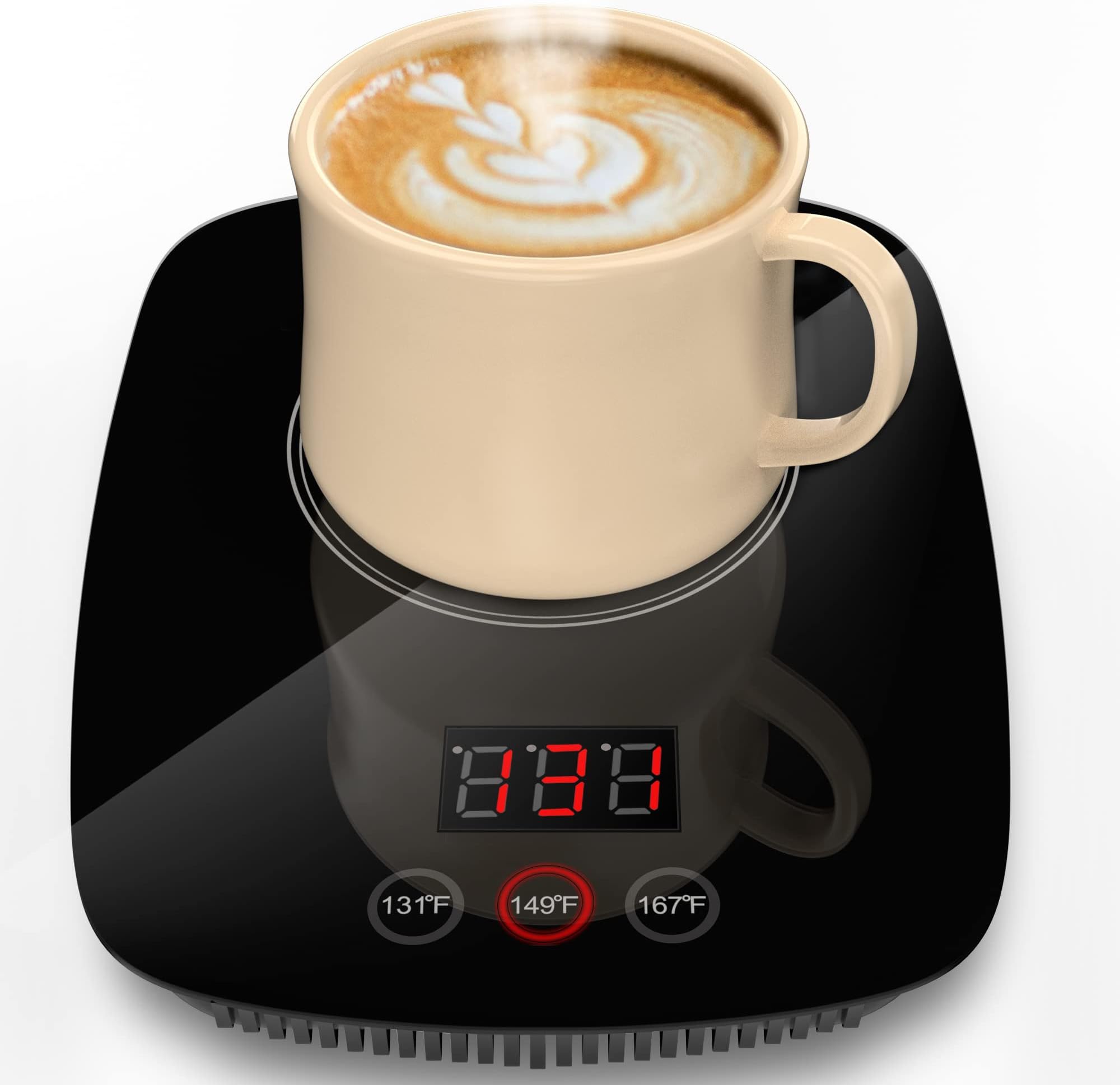 YEOSEN Mug Warmer - Coffee Warmer with Three Temperature Setting 131℉/149℉/167℉ - Beverage Warmer for Desk with Automatic Shut Off