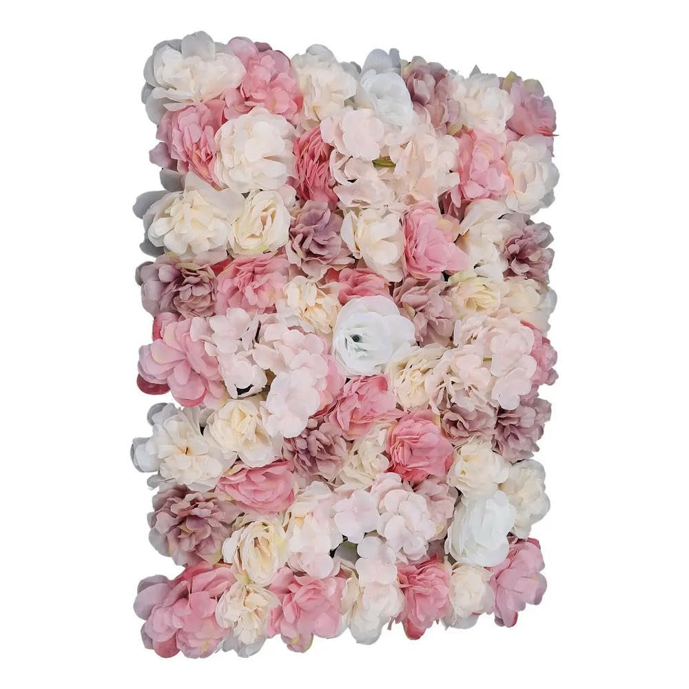 12 sztuk, panele ścienne z kwiatami, ściana ze sztucznego kwiatu, tło ścienne z różą, dom, ślub, impreza, dekoracja kwiatowa DIY, 40 x 60 cm