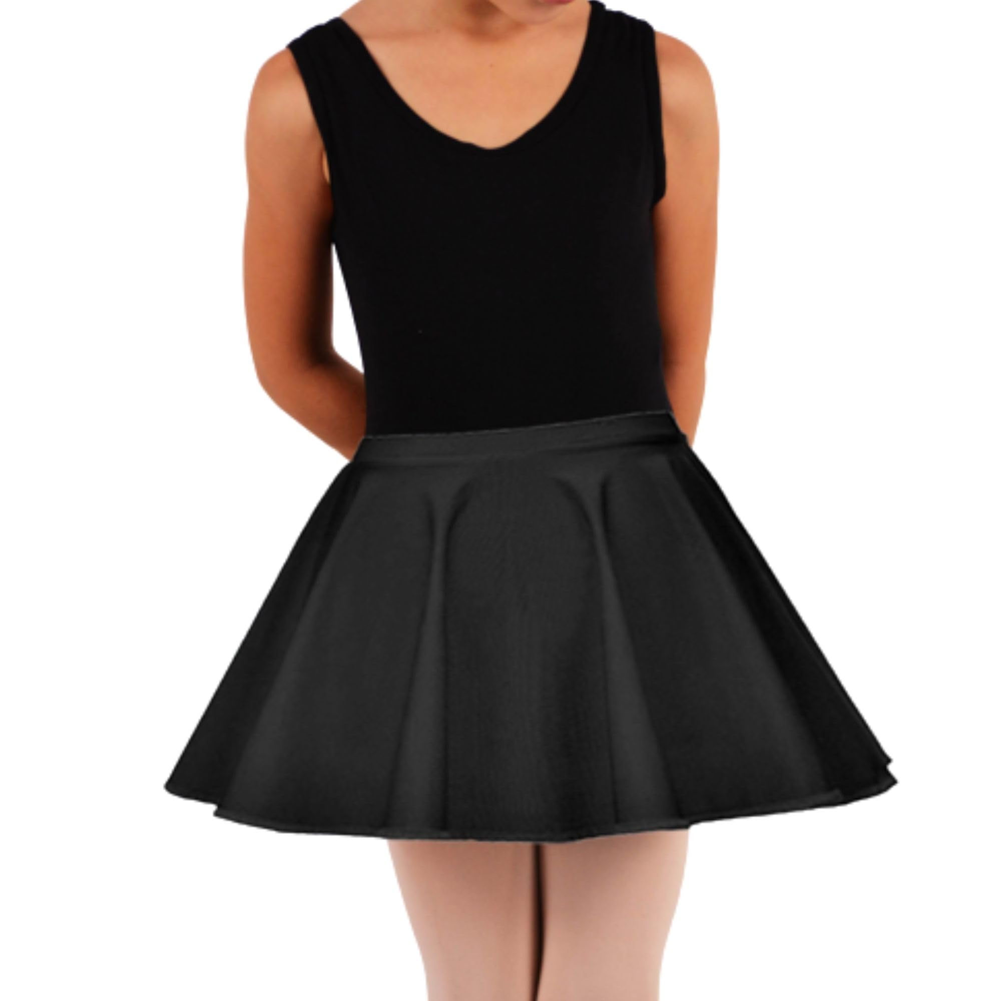 Bodywear LTD - Gonna Metallica Per Bambine Da Ballo, Pattinaggio, Tap, Jazz, Ginnastica) Argento 5-6 Anni - Foto 3