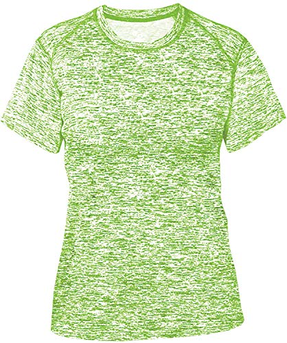 Badger Sports Blend Ladies' Tee Lime Blend Medium