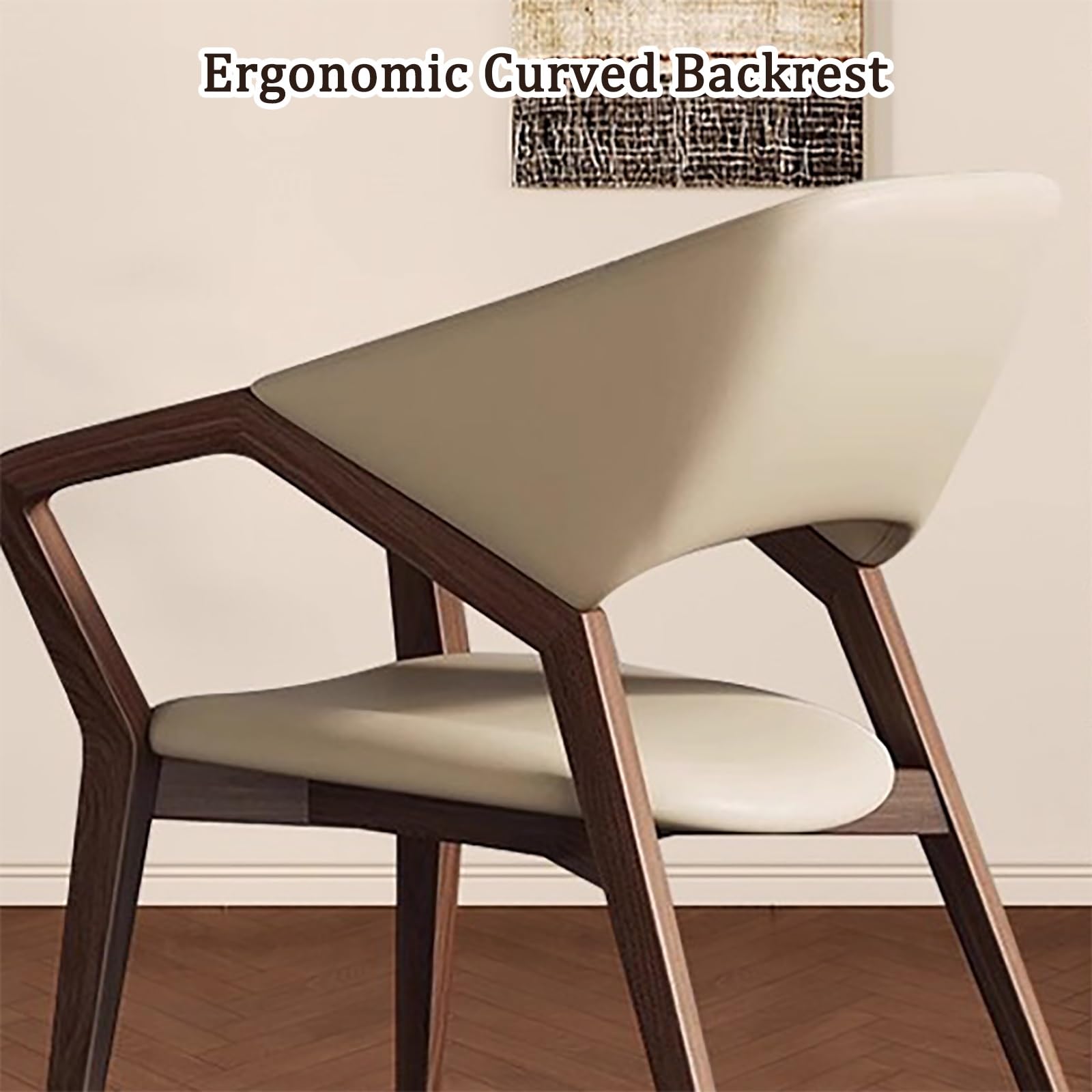 Set di Sedie da Pranzo, Sedie da Cucina Moderne, Sedie Sala da Pranzo Imbottite, Non Richiedono Montaggio, per Ristorante, Sala Trattative(Brown C,6 PCS)