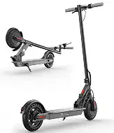 Electric Scooter, 21-28 Miles Range, 18-25 MPH Speed Electric Scooter for Adults, 500/750W Motor, 10"/8.5" Pneumatic Tires Scooter with Dual Braking, Foldable Escooter for Commuting & Campus Use