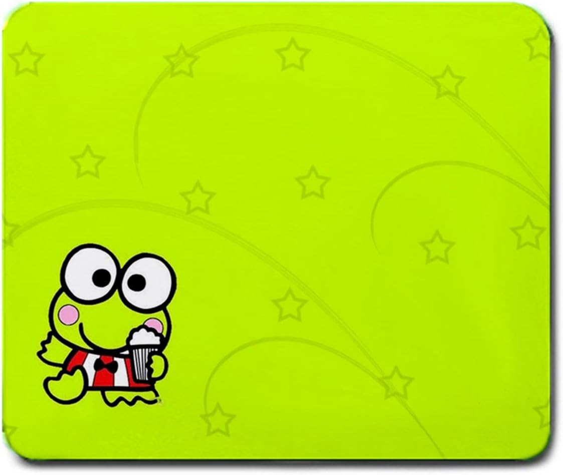 Keroppi Green Large Mousepad