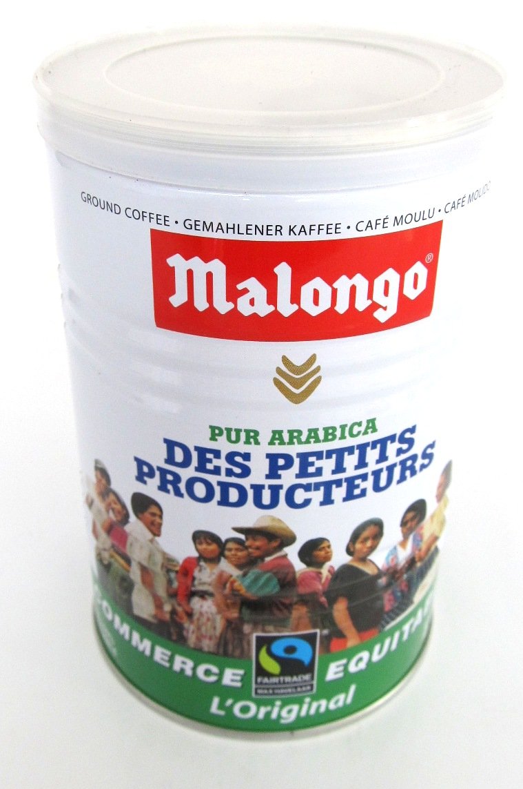 Malongo café Pur Arabica de los pequeños productores 250 g – Juego de 4