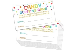 Yangmics Direct Guess How Many Candy in the Jar Game