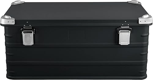 Vista 64 de Eylar Crossover Aluminio Overland Storage, maletero, caja de carga de metal, caja de almacenamiento (combo de 4 piezas, negro) 30L, 50L, 95, 147L