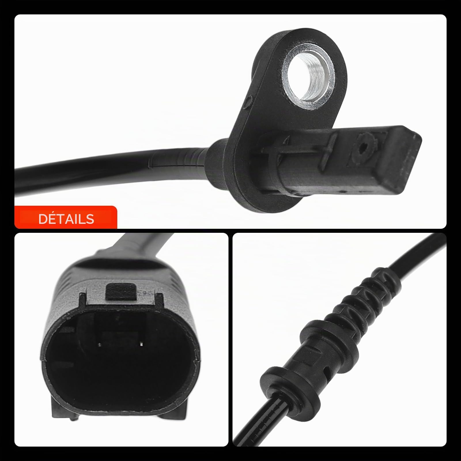 Frankberg Capteur ABS essieu avant V30720764 | Compatible avec: Classe B W245, Classe A W176, CLA Shooting Brake X117, CLA Coupé C117, Classe B W242 W246