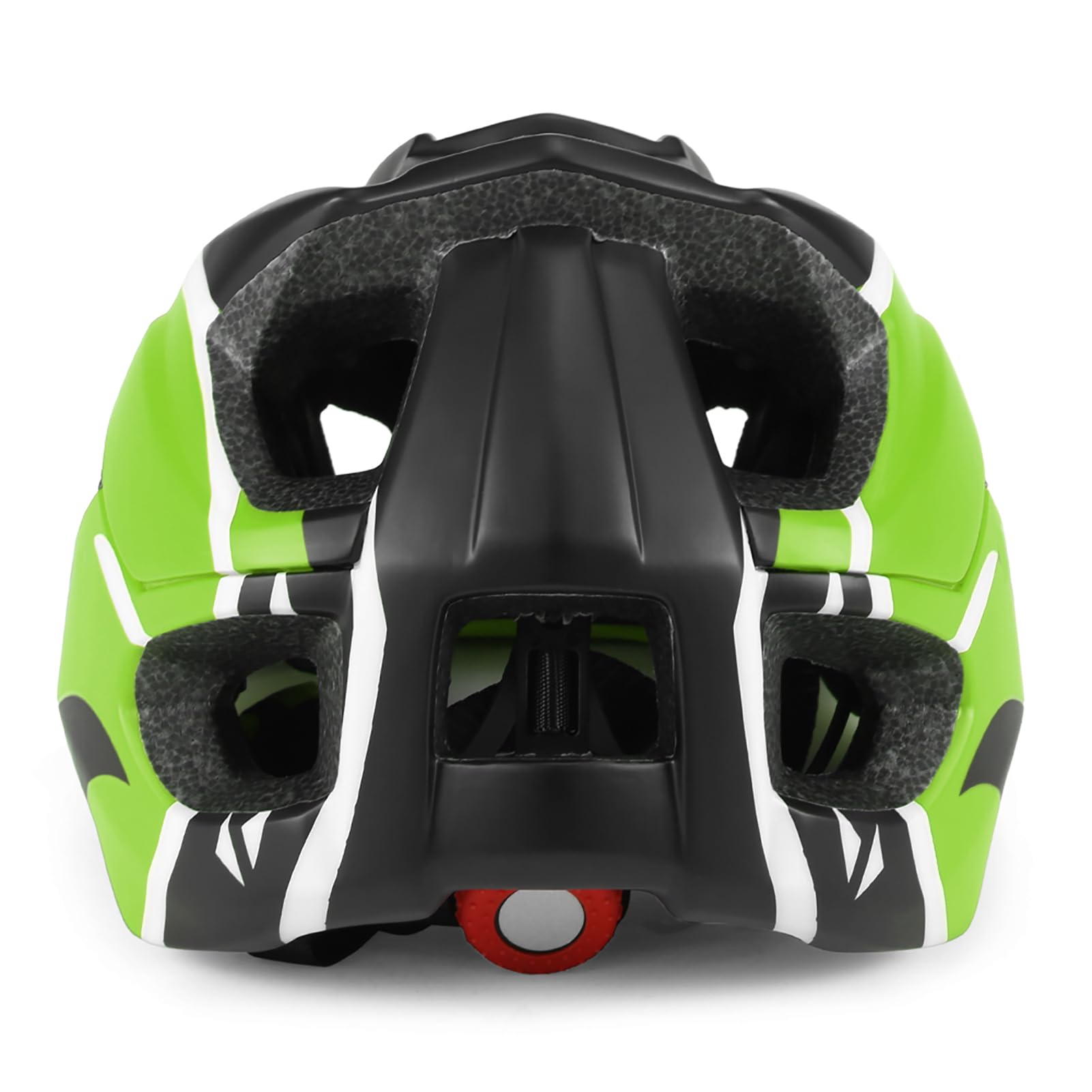 Walmeck Casque Enfant Détachable, Casque de sécurité Convertible Intégral et Demi-Visage avec 13 Aérations, Visière Solaire, Doublure Amovible pour Le Vélo, Le et ro