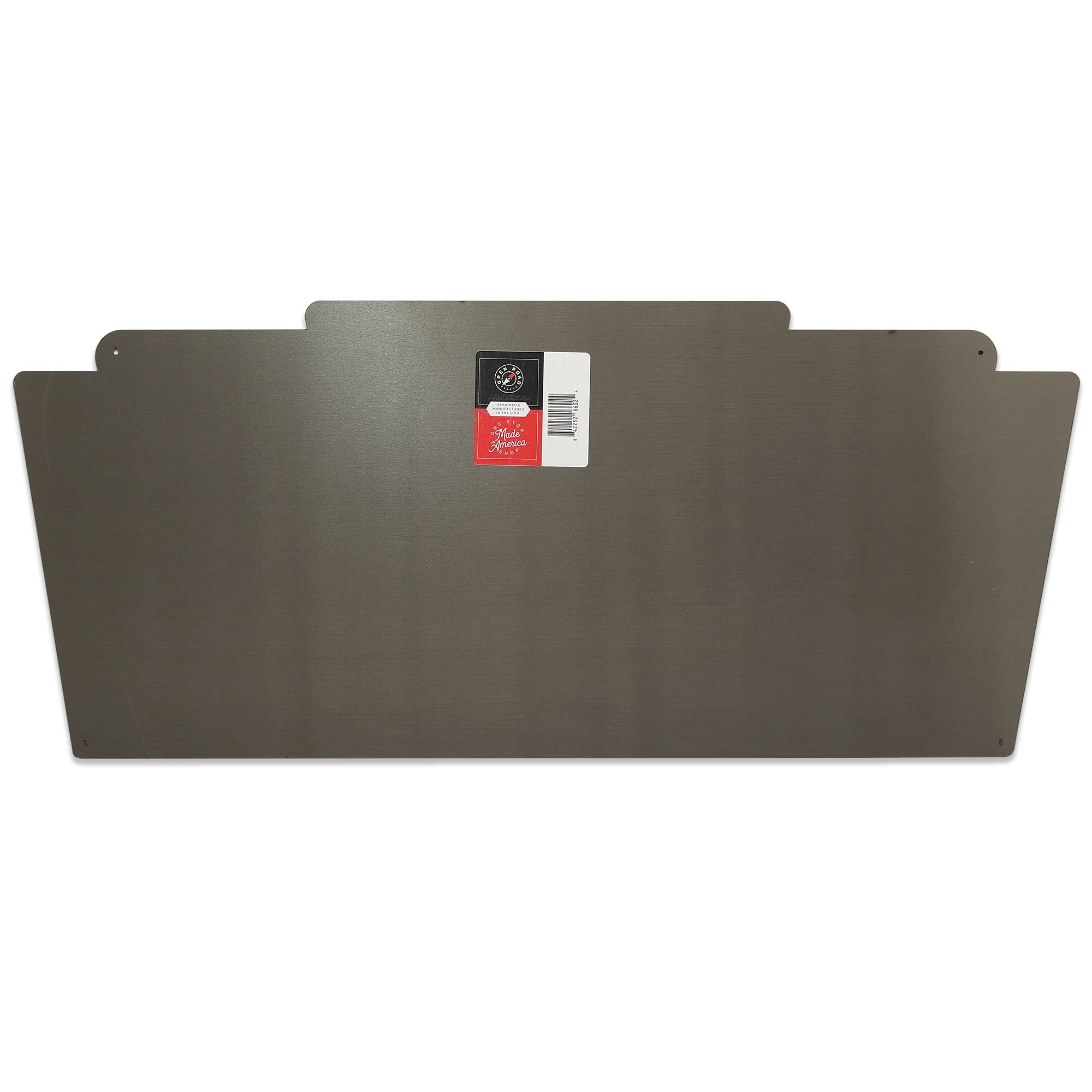 Open Road Brands Hometown - Placa decorativa de pared de metal (28 pulgadas x 12 pulgadas) para cocina o sala de cena)
