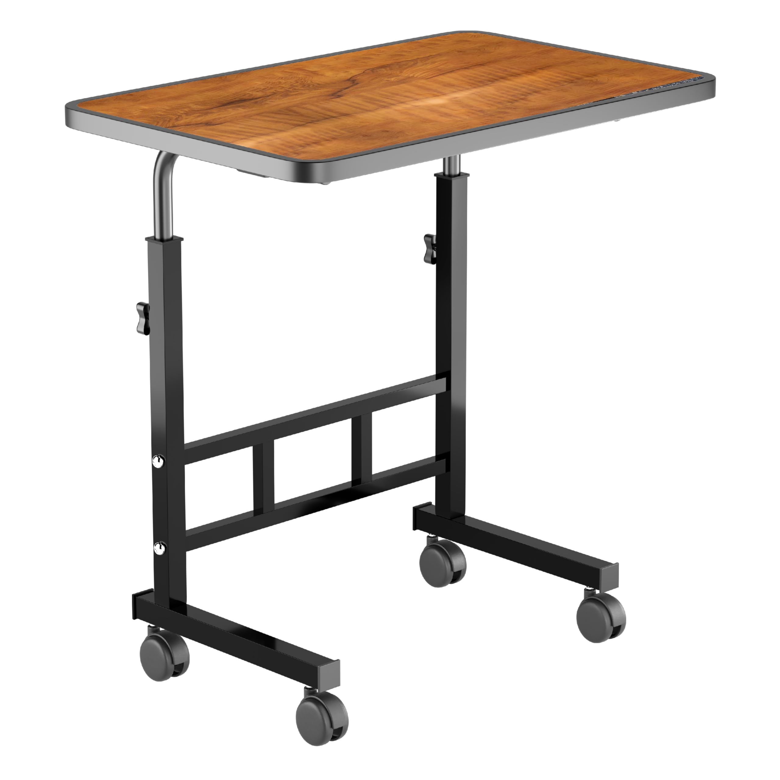 Height Adjustable Multipurpose Office Table for Home/Writing Desk for Office/Folding Table for School/Folding Study Table/Work from Home Table (Medel-A Wood)-image-18