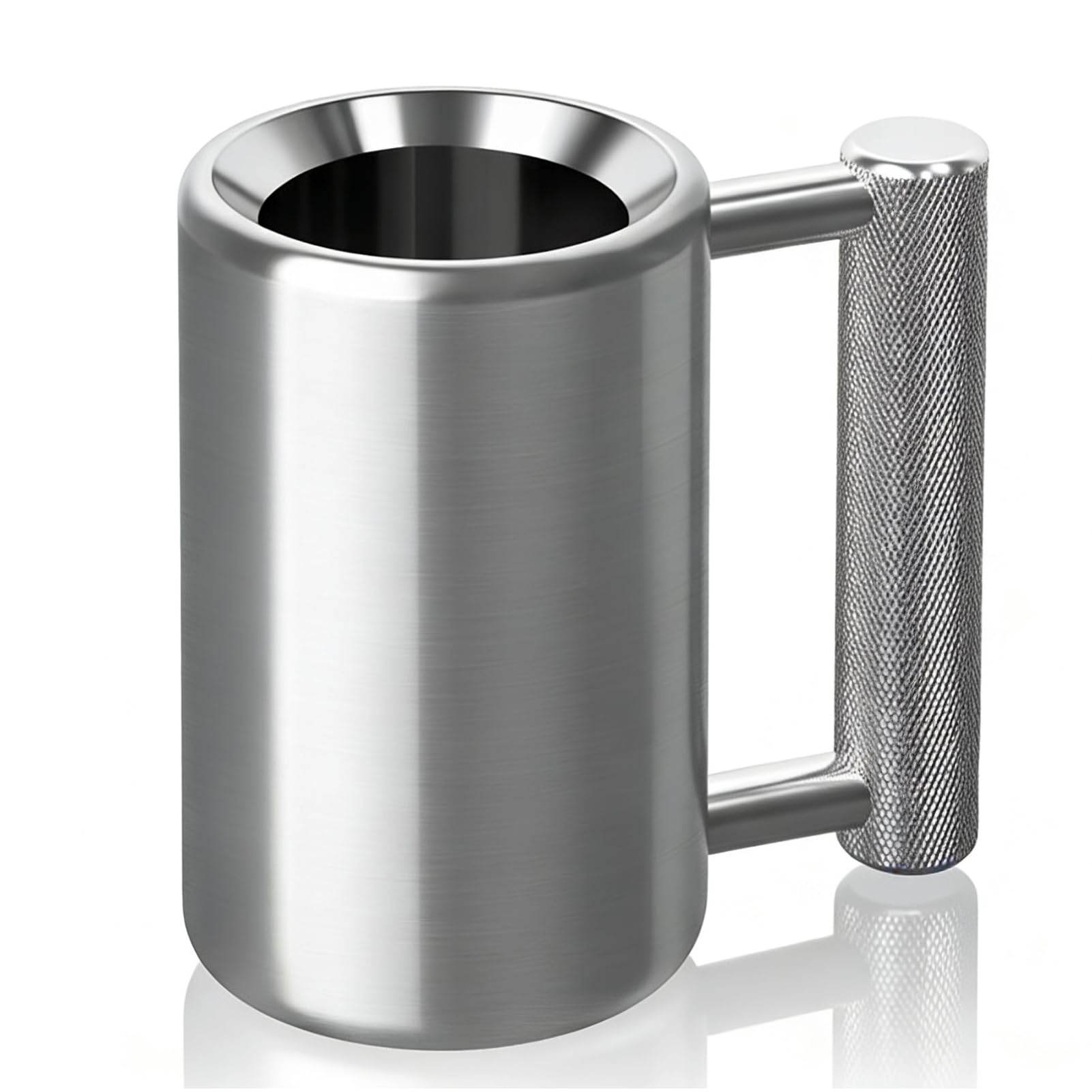 ZhaoCo Heavy Mug, 10 kg 420 ml Stainless Steel Cup, Dumbbell Coffee Mug, Gym Training Water Cup, Fitness Sports Gift