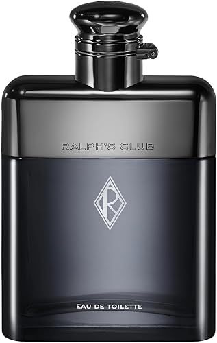 RALPH LAUREN FRAGRANCES Ralph's Club - Eau de Toilette - Men's Cologne - Woody & Aromatic - With Grapefruit, Lavandin, & Patchouli - Intense Fragrance - 3.4 Fl Oz