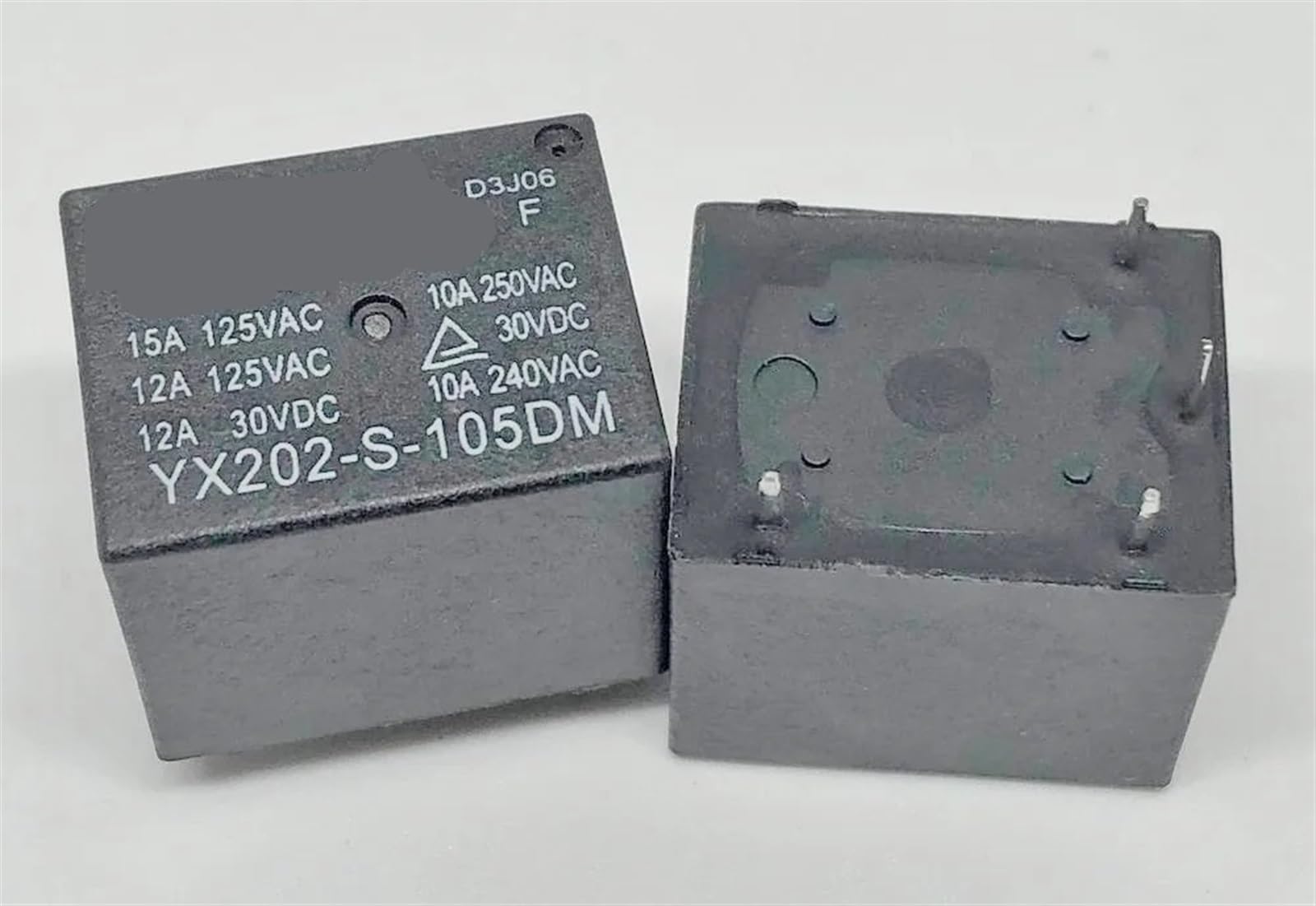 Relé YX202-S-105DM 5V microinterruptor T73-1A para placas PCB 3
