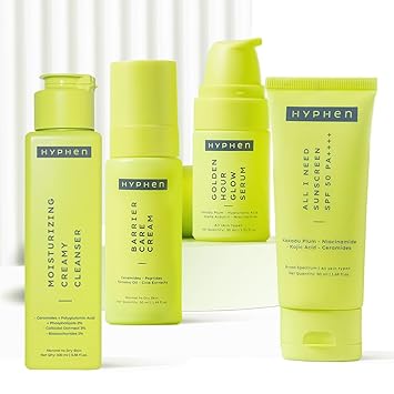 Hyphen CSMS Normal to dry Skin Combo for Women and Men | Hyphen | Skincare Routine | Value Pack - image, photos
