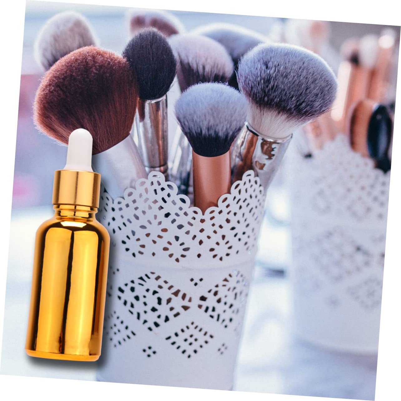 Housoutil 3 Pcs Essential Oil Dispensing Bottle 20ml Dropper Bottle Refillable Travel Size Essential Oil Dropper Subpackaging for Oils