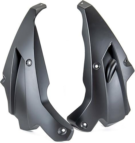 Miniatura 6 de Lorababer Alerón de motor de motocicleta, protector de vientre para carenado inferior, panel de marco de carbono negro para Kawasaki Z900 Z 900
