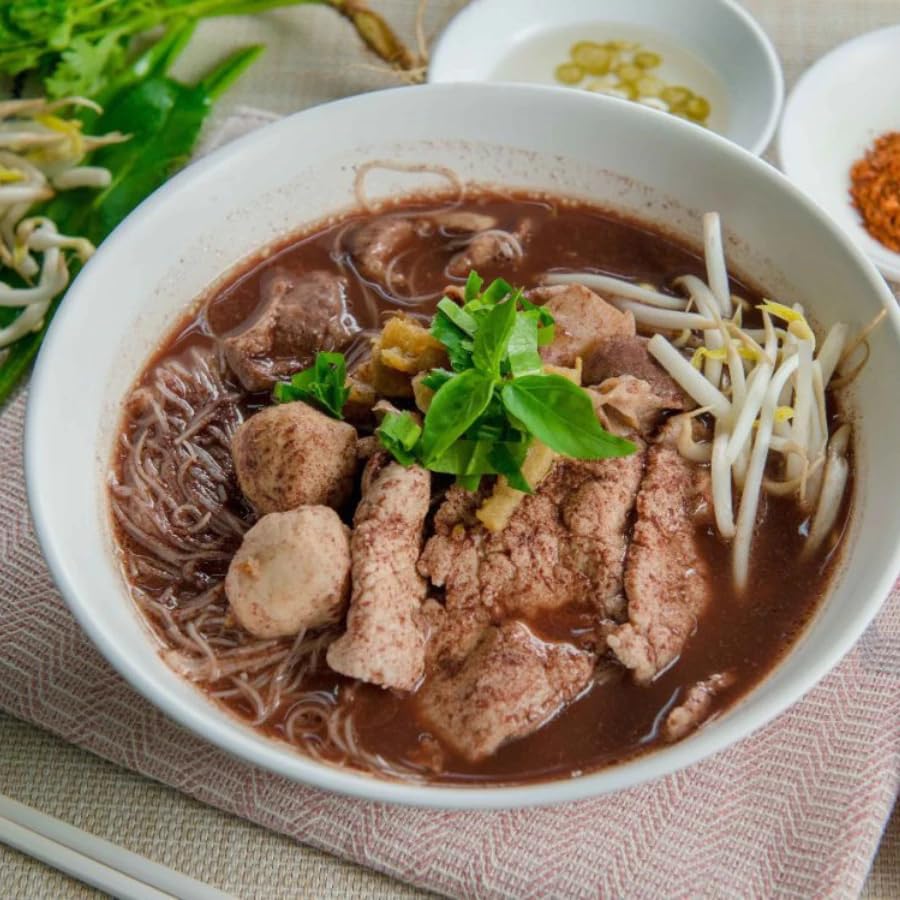 (pack of 3) กอเงิน Authentic Thai Boat Noodle Soup Spice Kit Traditional Seasoning Blend for Savory Kuay Teow Reua Broth 40g