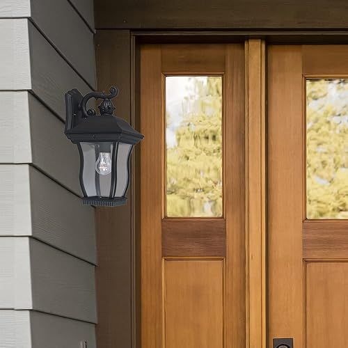 Miniatura 2 de Designers Fountain 2701-BK Chelsea - Faroles de pared, color negro