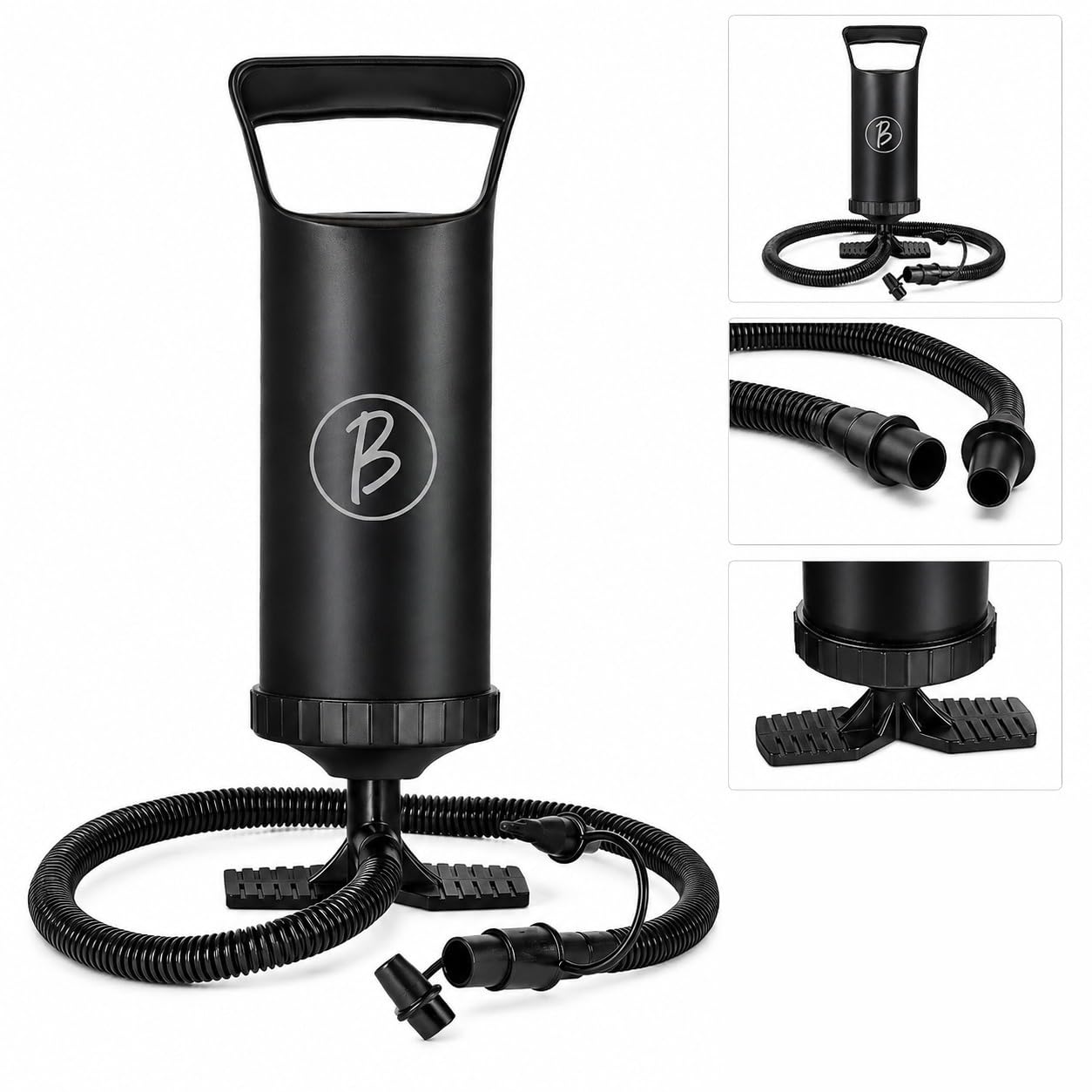 Btag Heavy-Duty Manual Pump | Portable Hand Air Pump for Inflatable Toys, Bikes, Balls & Household Use-image-35