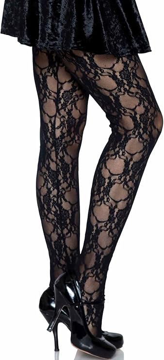 Leg Avenue Women's Spandex Dual Plaid Fishnet Tights