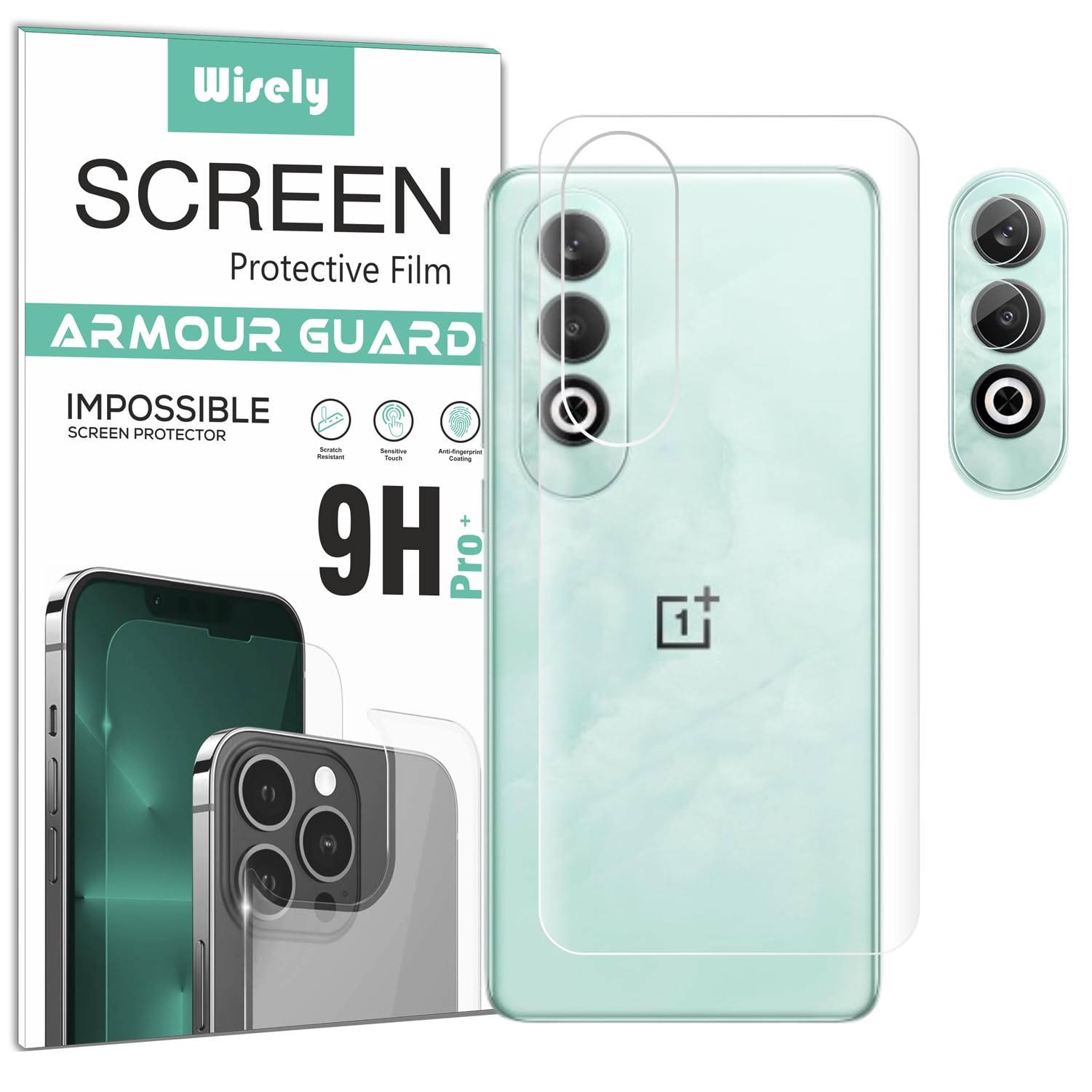 Wisely 2in1 Camera Lens Nano Glass + Anti Scratch TPU Back Guard Screen Protector for OnePlus Nord CE 4 5G - |Back + Camera Guard| (B0D1CMJ3D2) Amazon Price History, Amazon Price Tracker
