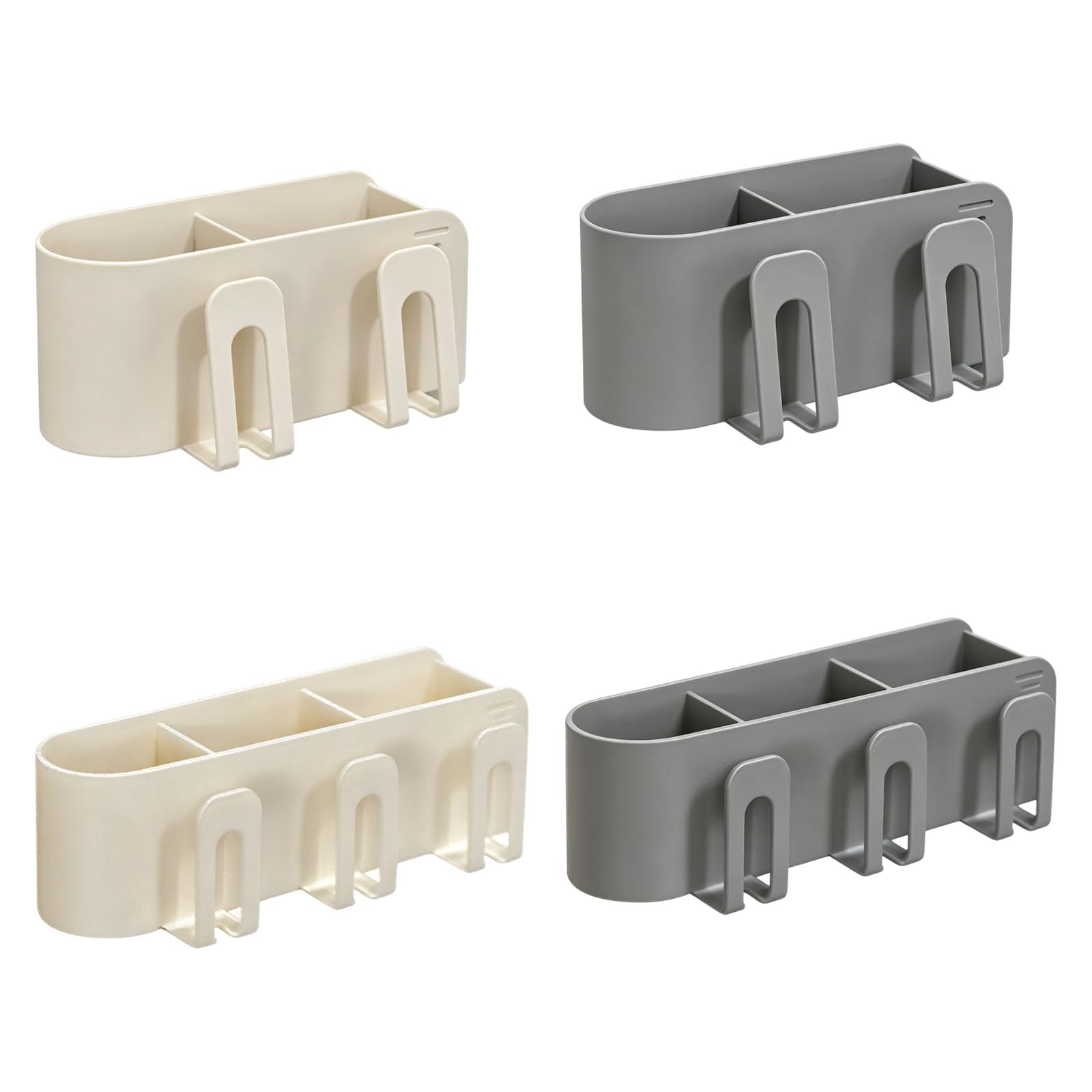 Soporte magnético de Aluminio para cepillos de Dientes de Espacio único Instalación rápida Accesorio de baño Moderno para inquilinos y propietarios Organizador de Ducha a Prueba de Herrumbre