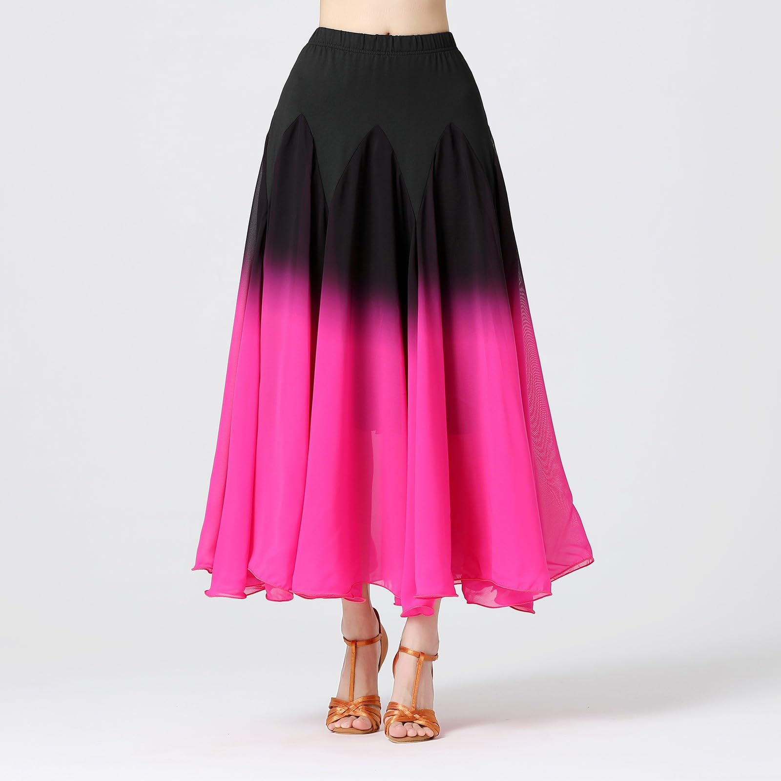 Gonna da donna in tulle, classica gonna anni '50, per danza, performance, mezza gonna, gradiente, abito da danza, moderno, gonna lunga estiva da donna