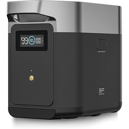 EF ECOFLOW DELTA 2 Smart Extra Battery, 1024Wh LiFePO4 Expansion Battery for Power Station DELTA2